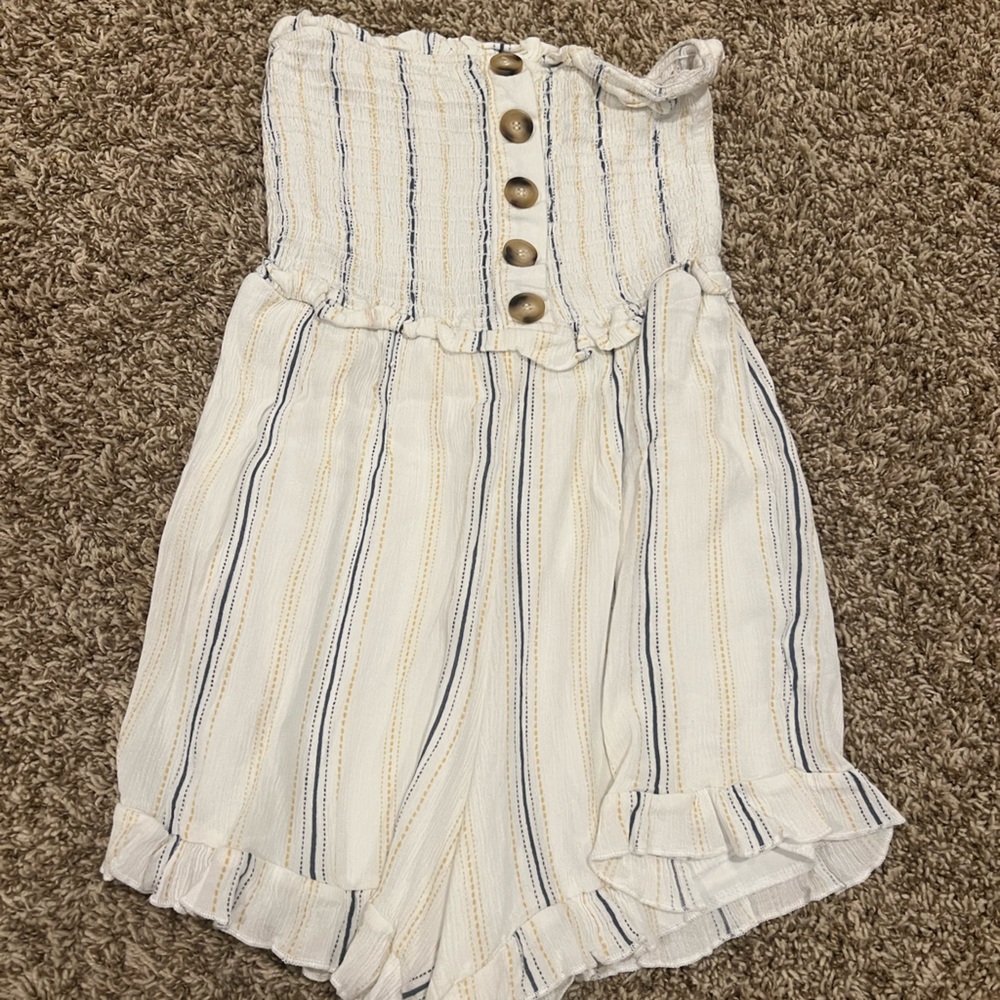 white romper
